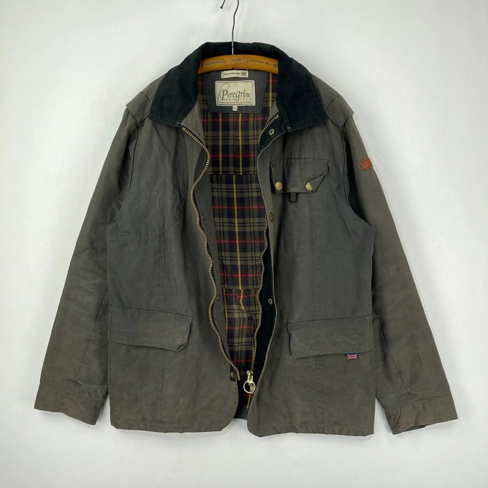 Peregrine Bexley Waxed Jacket Gray XXL
